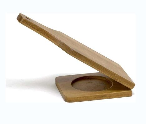 Mini herramienta de cocina plegable de madera de bambú natural