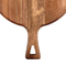 Carnicero de bambú Block, tabla de cortar de madera del rectángulo del acacia con la manija