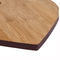 Tablero de bambú de la tajada de la cocina de la tabla de cortar en forma de corazón de la categoría alimenticia