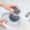 Cepillo automático inodoro portátil del lavaplatos con el dispensador del jabón