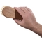La escobilla de mano del hogar clásico friega friega la escobilla de madera