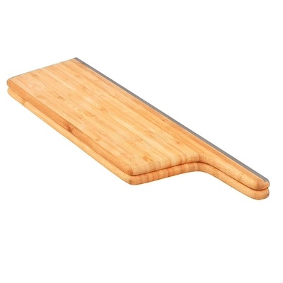 Lavaplatos de bambú plegable Safe Kitchen Wood de la tabla de cortar