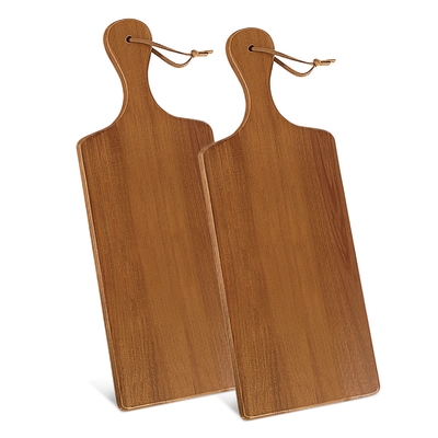 Tabla de cortar vegetal de bambú no tóxica grande los 48x16cm portátiles del hogar