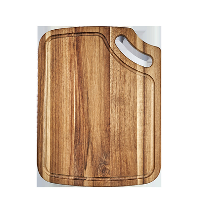 Tabla de cortar lavable grande del acacia con Juice Groove For Kitchen
