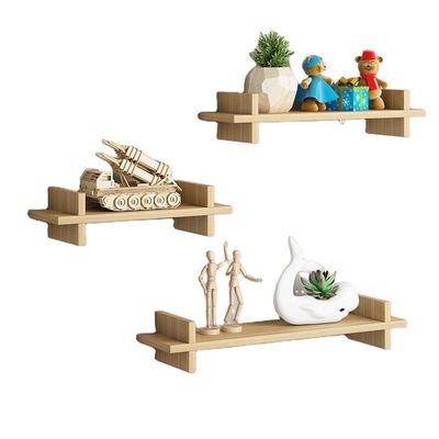 Estante de libros de madera sencillo personalizado para el salón