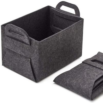 Cestas de almacenamiento plegables modernas para el almacenamiento de ropa organizada