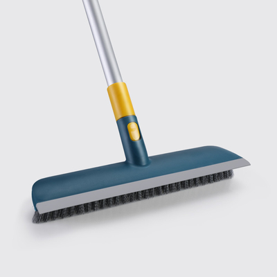 Escobilla del depurador del ODM del piso, cepillo de cerda tieso de la manija larga para el cuarto de baño