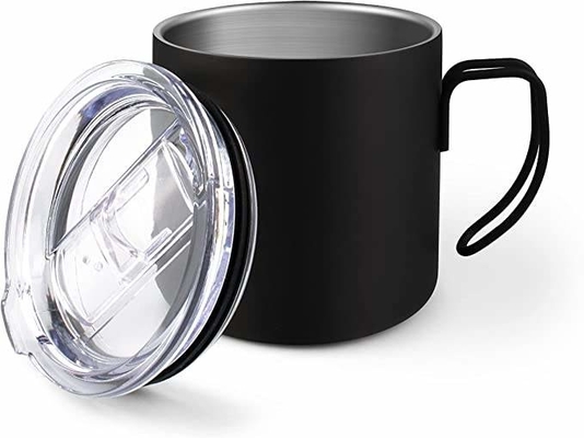 Taza aislada de pared doble de 8 onzas/taza de acero inoxidable del viaje del café con la tapa