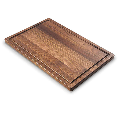 Tabla de cortar grande vegetal de la nuez que taja 18 X12 de madera