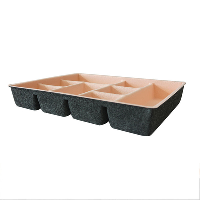 Organizador sentido reciclado cubiertos Custom de la joyería los 40*30*6cm
