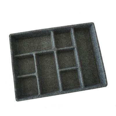 Organizador sentido reciclado cubiertos Custom de la joyería los 40*30*6cm