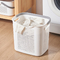 40 litros modernos de lavadero de almacenamiento profundo durable plástico rectangular de la cesta