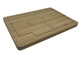 El OEM modificó la tabla de cortar de bambú de la cocina para requisitos particulares de bambú material natural del tablero del tamaño