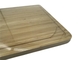 Tablas de cortar de madera de bambú modificadas para requisitos particulares de la tabla de cortar de madera de la cocina caliente con el surco