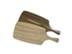 tajadera del acacia de los 43x18x2cm/Tray With Handle de madera