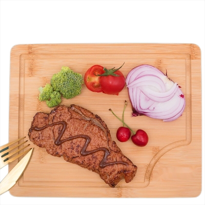 Tajadera de la tabla de cortar de bambú casera adaptable de la cocina con el fregadero