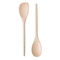 La cuchara de encargo de Logo Wooden Spoons Wooden Cooking fijó la cuchara de madera
