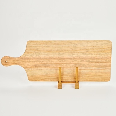Paleta de la cáscara de la pizza y tabla de cortar de madera con la manija, el 1.5cm grueso