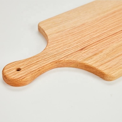 Paleta de la cáscara de la pizza y tabla de cortar de madera con la manija, el 1.5cm grueso