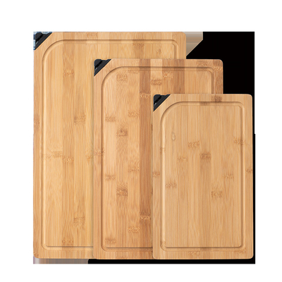 Tabla de cortar de bambú los 33x20cm orgánica respetuosa del medio ambiente con los sacapuntas de cuchillo