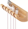9*4*3cm Organizador de escritorio de madera Bambú natural para la gestión de cables