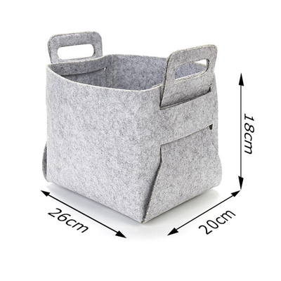 Contenedores de almacenamiento de ropa plegables rectangulares modernos en envases personalizables de 3-4 mm