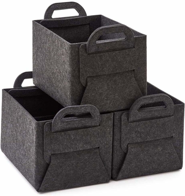 Cestas de almacenamiento plegables modernas para el almacenamiento de ropa organizada