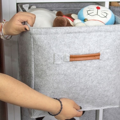 Cestas de almacenamiento de hogar moderno plegables Solución Bolsa de opciones Embalado Paquete personalizado