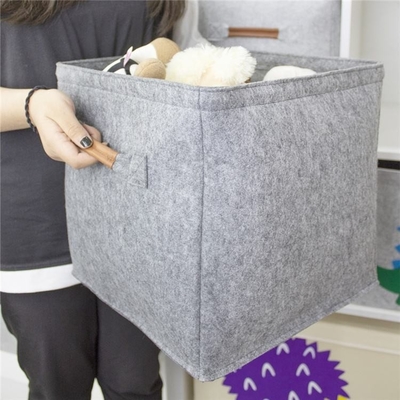 Cestas de almacenamiento de hogar moderno plegables Solución Bolsa de opciones Embalado Paquete personalizado