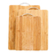 Carnicero de bambú antibacteriano Block Cutting Board con la manija 650g 700g 800g