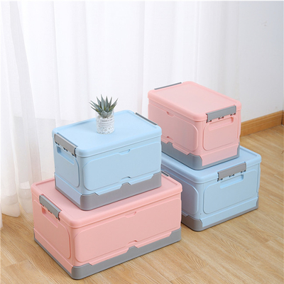 Organizador plástico apilable libre de la caja de zapatos de la caja de almacenamiento 20-35L de BPA