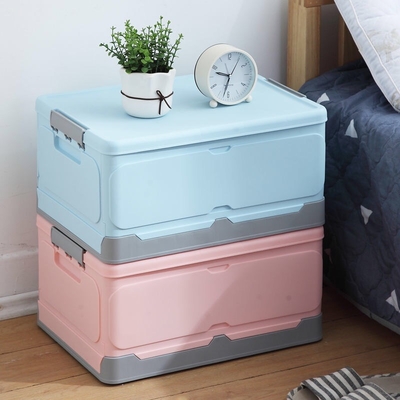 Organizador plástico apilable libre de la caja de zapatos de la caja de almacenamiento 20-35L de BPA