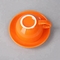 Las tazas de cerámica del café express de la cerámica de la loza con las tazas de Coffe del platillo asaltan